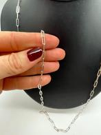 A223 Prachtige zilveren FBM ketting 80 cm, Sieraden, Tassen en Uiterlijk, Antieke sieraden, Ophalen of Verzenden, Zilver, Ketting