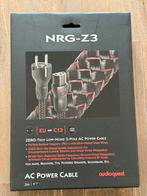 Audioquest NRG-Z3 stroomkabel, 2 meter in uitstekende staat, Audio, Tv en Foto, Audiokabels en Televisiekabels, Ophalen of Verzenden