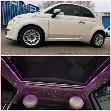 Fiat 500 1.2 C 2009 Wit CarPlay | Sterrenhemel | Achteruitri beschikbaar voor biedingen