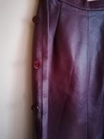 leren kokerrok, Kleding | Dames, Rokken, Ophalen of Verzenden, Zo goed als nieuw, Maat 36 (S), Knielengte