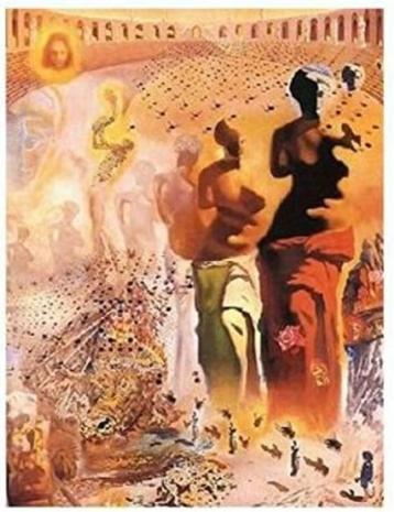 Salvador Dali reproductie  beschikbaar voor biedingen