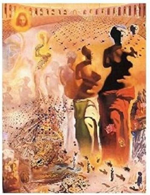 Salvador Dali reproductie, Antiek en Kunst, Kunst | Schilderijen | Modern, Ophalen of Verzenden