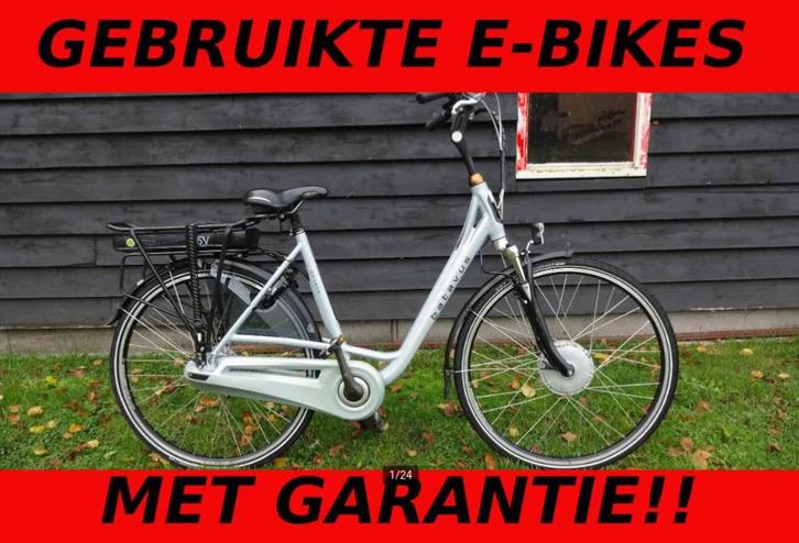 Gebruiket ebikes MET GARANTIE elektrischefiets e-bike, Fietsen en Brommers, Elektrische fietsen, Zo goed als nieuw, Overige merken