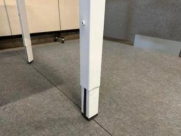 Bureau met knop, stopcontact en kabelgoot 180x90xH62-84,60st - afbeelding 6