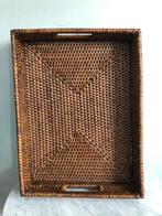 Rattan rotan dienblad Birmariet Myanmar, in goede staat, Ophalen of Verzenden, Zo goed als nieuw, Overige materialen