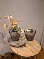 Decoratieve set: schaal met twee kruiken, Huis en Inrichting, Woonaccessoires | Vazen, Ophalen, Zo goed als nieuw, Overige kleuren