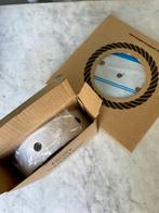 Creative Cables plafondkap (Rose-One) + metalen basis – wit, Ophalen of Verzenden, Nieuw, Metaal