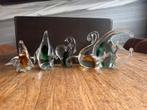Murano glas beeldjes - 5 stuks beschikbaar, Ophalen, Zo goed als nieuw, Dier