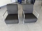 Montel fauiteils grijs/antreciet 2 x In zeer goede staat!, Huis en Inrichting, Fauteuils, Ophalen, Minder dan 75 cm, Zo goed als nieuw