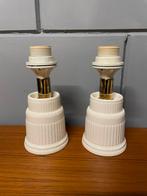 2 wedgewood lamp voetjes jaren porcelein, Ophalen, ., Minder dan 50 cm, 2 de hands