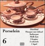Fijn  porselein decoratie mini klein servies nr 6, Verzamelen, Ophalen of Verzenden, Zo goed als nieuw