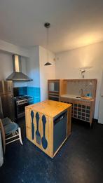 Italiaanse design keuken van Valcucine (fornuis Smeg), Ophalen, Gebruikt, Wit, Enkelwandige keuken