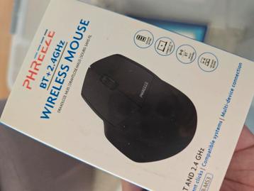 Phreeze draadloze muis met duimsteun beschikbaar voor biedingen