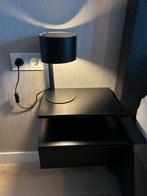 2 Stuks moderne Nachtlampjes, Ophalen of Verzenden, Zo goed als nieuw, Metaal, Minder dan 50 cm