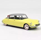 Citroen DS 19 1960 geel & Caravan Digue 1/18 NOREV 181762, Verzenden, Nieuw, Auto, Norev