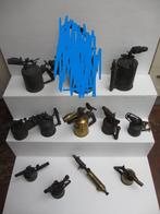 verzameling antieke koperen branders verschillende merken, Antiek en Kunst, Antiek | Gereedschap en Instrumenten, Ophalen of Verzenden