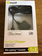 12 Volt oplader IPhone IPad Lightning aansluiting, Ophalen of Verzenden, Nieuw