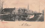 RY104 Sappemeer brug kerk 1902, Verzenden, Voor 1920, Gelopen, Groningen