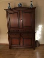 Kersenhouten kast met deuren en lades, Huis en Inrichting, Kasten | Buffetkasten, Ophalen, Gebruikt, 100 tot 150 cm, 150 tot 200 cm