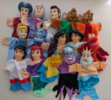 Disney poppenkastpoppen, handpoppen - 15 stuks beschikbaar voor biedingen