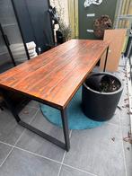 Tuintafel, Ophalen of Verzenden, Gebruikt, Rechthoekig, Hout