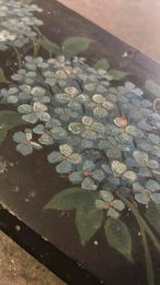 Houten doos kistje hortensia beschilderd Frans 31 x 18 x 8, Ophalen of Verzenden