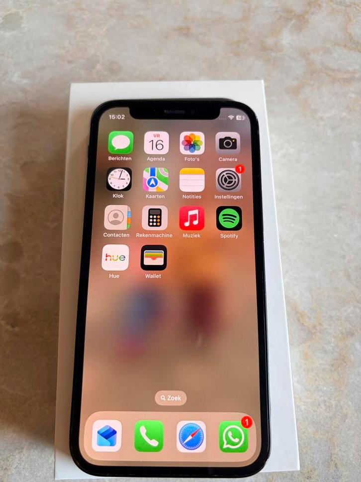 iPhone 12 Mini 128GB - zwart, Telecommunicatie, Mobiele telefoons | Apple iPhone, Gebruikt, 128 GB, Zonder abonnement, Zonder simlock