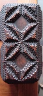 tramp art box, Ophalen of Verzenden