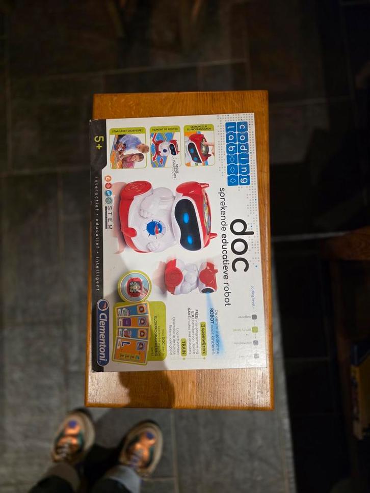 DOC Sprekende Educatieve Robot - Clementoni, Kinderen en Baby's, Speelgoed | Educatief en Creatief, Zo goed als nieuw, Taal en Lezen