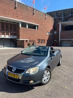 Volkswagen Eos - 1.6 16V FSI - 2008 - NAP - 3e Eigenaar, Auto's, Volkswagen, 74 €/maand, Zwart, 4 cilinders, Cabriolet