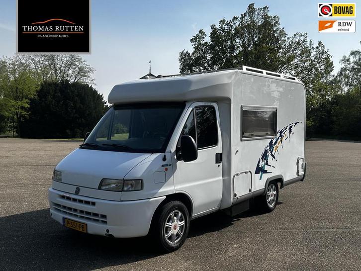 Fiat 230 Dethleffs Globebus 1 Camper 2.5TD Globetrotter 1999, Caravans en Kamperen, Campers, Bedrijf, Half-integraal, Fiat, Diesel