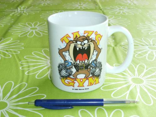 Taz's Gym 1995 Warner Bros mok - Tasmanian Devil, Verzamelen, Stripfiguren, Zo goed als nieuw, Overige typen, Looney Tunes, Ophalen of Verzenden