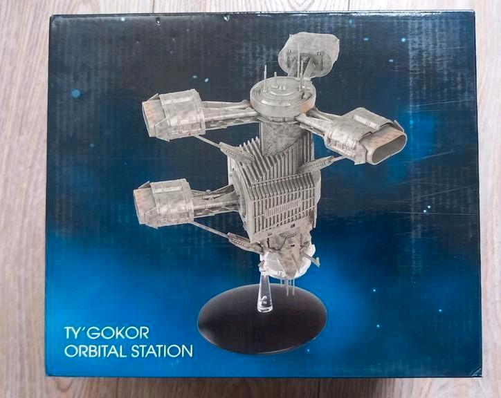 Star Trek Ty'Gokor orbital station Eaglemoss Model, Verzamelen, Film en Tv, Nieuw, Tv, Beeldje, Replica of Model, Ophalen of Verzenden