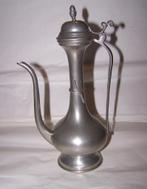 Prachtige tinnen koffiekan. 96%. Nieuwstaat., Antiek en Kunst, Ophalen of Verzenden