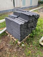 Sneldek dakpannen 460 stuks, Doe-het-zelf en Verbouw, Ophalen, Steen of Klei, Zwart, Zo goed als nieuw