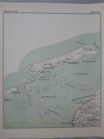 002 / Plattegrond van de ANWB Harlingen ( rond 1920 ) beschikbaar voor biedingen
