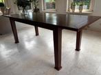 Kersenhouten eettafel - inschuifbaar, Ophalen, 50 tot 100 cm, Zo goed als nieuw, Vijf personen of meer