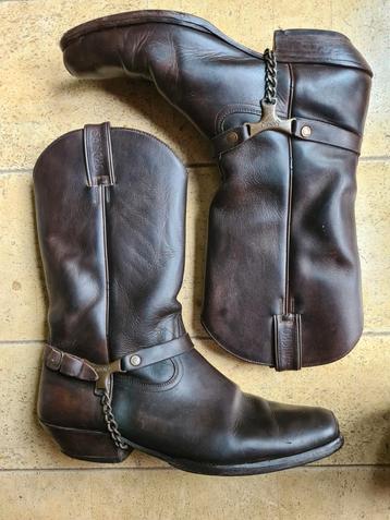Sancho cowboy laarzen mt 45. Western boots. Bruin beschikbaar voor biedingen