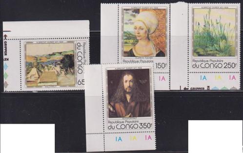 Congo 1978 Herdenking Durer Schilderijen met TAB, Postzegels en Munten, Postzegels | Thematische zegels, Postfris, Overige thema's