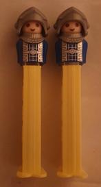2x Playmobil Ridder Pez Dispensers, Verzamelen, Ophalen of Verzenden, Zo goed als nieuw