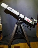 Vixen 90mm f/1000mm telescoop + statief + premium oculairs, Ophalen, 80 tot 200 mm, Lenzentelescoop (refractor), Met statief