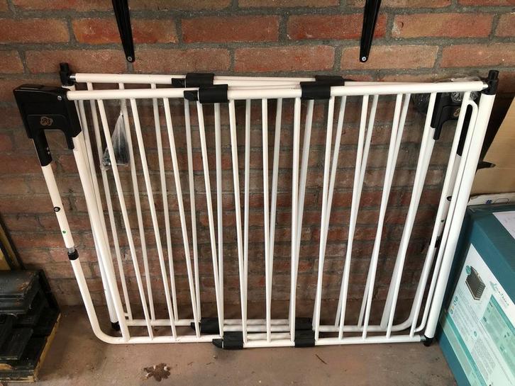 A3 Traphekje 2 stuks, Kinderen en Baby's, Traphekjes, Zo goed als nieuw, Schroefhekje, Metaal of IJzer, 115 cm of meer, Ophalen