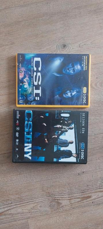 CSI en CSI NY seizoen 1 deel 1 - 3 disc edition beschikbaar voor biedingen
