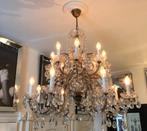 Glass chandelier good condition, Huis en Inrichting, Lampen | Kroonluchters, Zo goed als nieuw, Ophalen