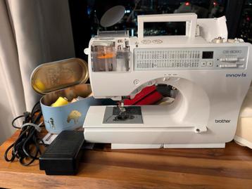 Brother Innov-is CS8080 Naaimachine + Accessoires beschikbaar voor biedingen
