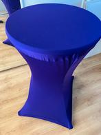 Statafel stretch rok kleed paars hoes -, 120 cm of meer, Paars, Ophalen of Verzenden, Zo goed als nieuw
