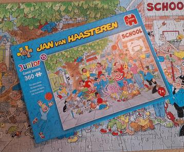 Jan van Haasteren Junior puzzel 360 stukjes Klassenfoto beschikbaar voor biedingen