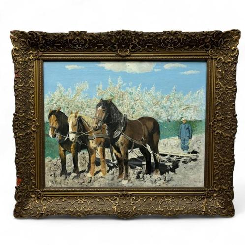Hollandse School 20e eeu, Antiek en Kunst, Kunst | Schilderijen | Klassiek, Ophalen of Verzenden