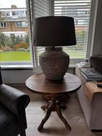 Sfeervolle kruiklamp met bijpassend wijntafeltje, Ophalen of Verzenden, Zo goed als nieuw