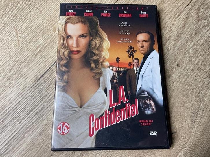 L.A. Confidential (film noir neo), Cd's en Dvd's, Dvd's | Klassiekers, Zo goed als nieuw, Thrillers en Misdaad, 1980 tot heden